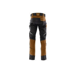 Spodnie do pasa Sara COTTONFLEX 1-05-535-72-76, Charcoal + Brązowy