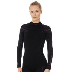 podkoszulek-termoaktywny-brubeck-thermo-ls1310w-czarno-rozowy