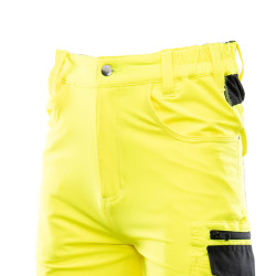 Spodnie do pasa, ostrzegawcze Polstar SEVEN KINGS FLASH, seledynowe