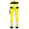 Spodnie do pasa, ostrzegawcze Polstar SEVEN KINGS FLASH, seledynowe