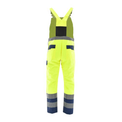 Ogrodniczki ocieplane ostrzegawcze Sara Drogowiec Winter 1-03-800-27-22, seledynowe