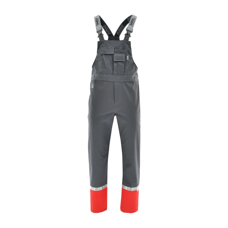 ogrodniczki-antyelektrostatyczne-sara-piorun-1-03-150-71-50-szaro-czerwone