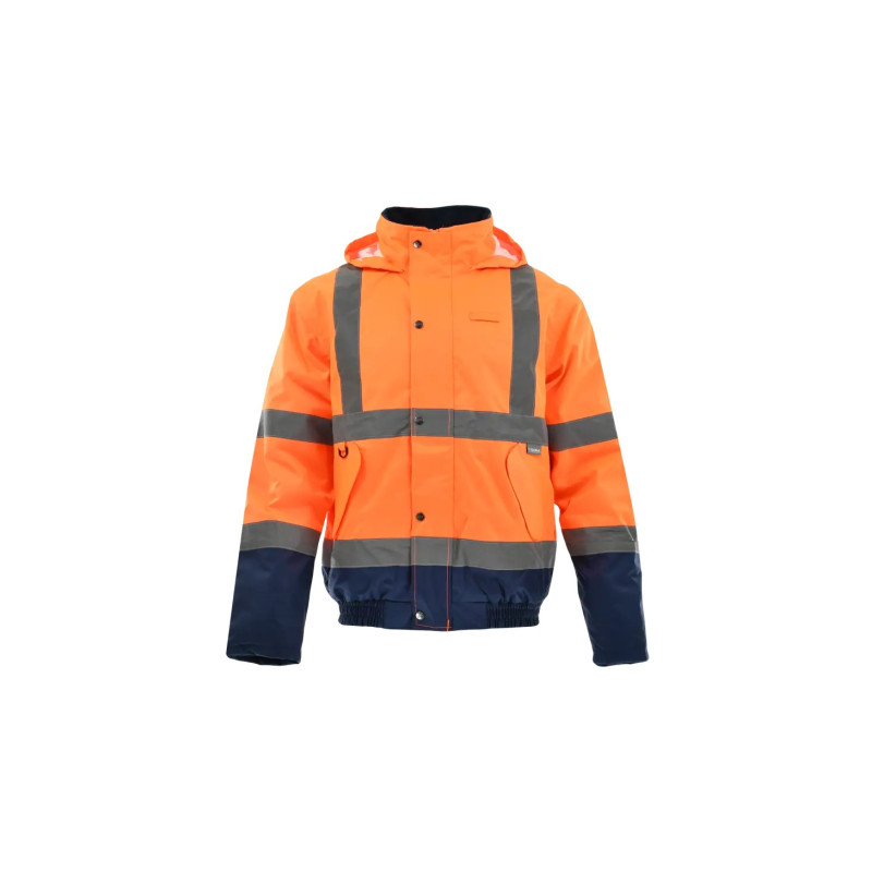 kurtka-krotka-ocieplana-ostrzegawcza-sara-drogowiec-winter-1-07-800-36-22-pomaranczowo-granatowa