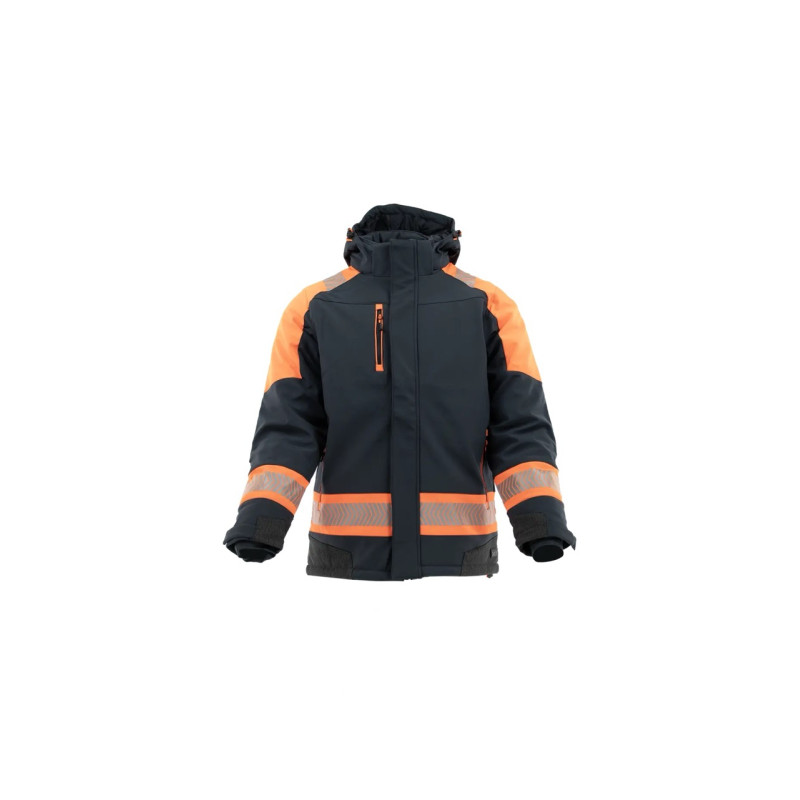 kurtka-dluga-ocieplana-sara-comfort-neo-winter-1-08-635-26-36-grafitowo-pomaranczowa