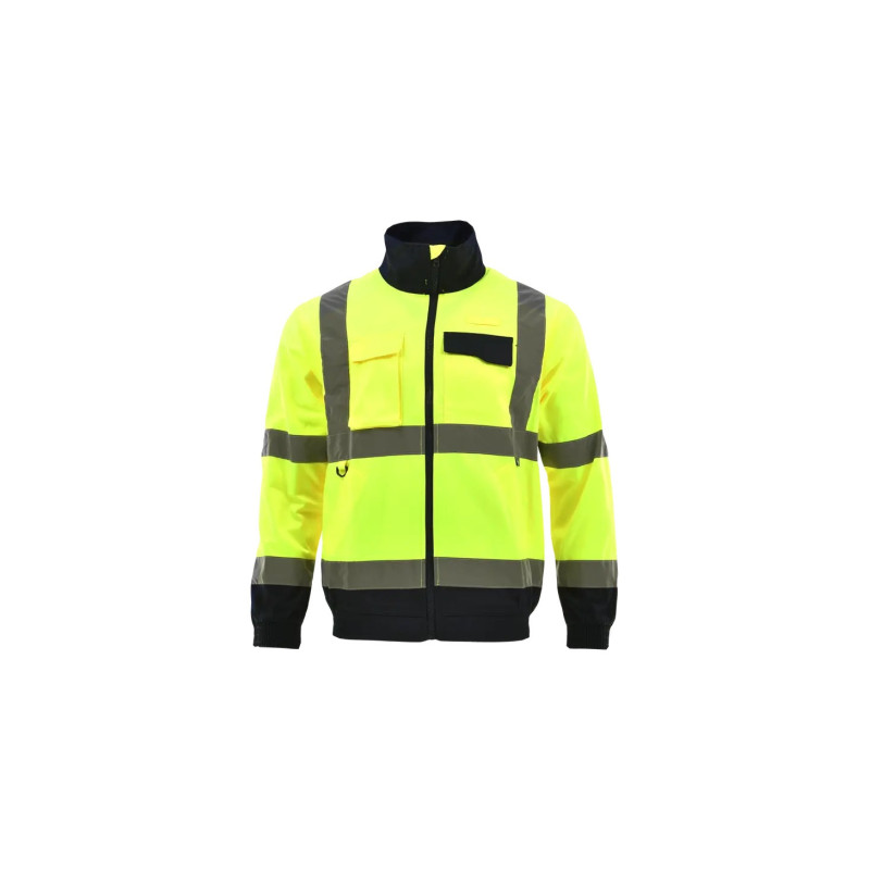 Bluza ostrzegawcza Drogowiec 1-04-200-27-22 seledynowo-granatowa