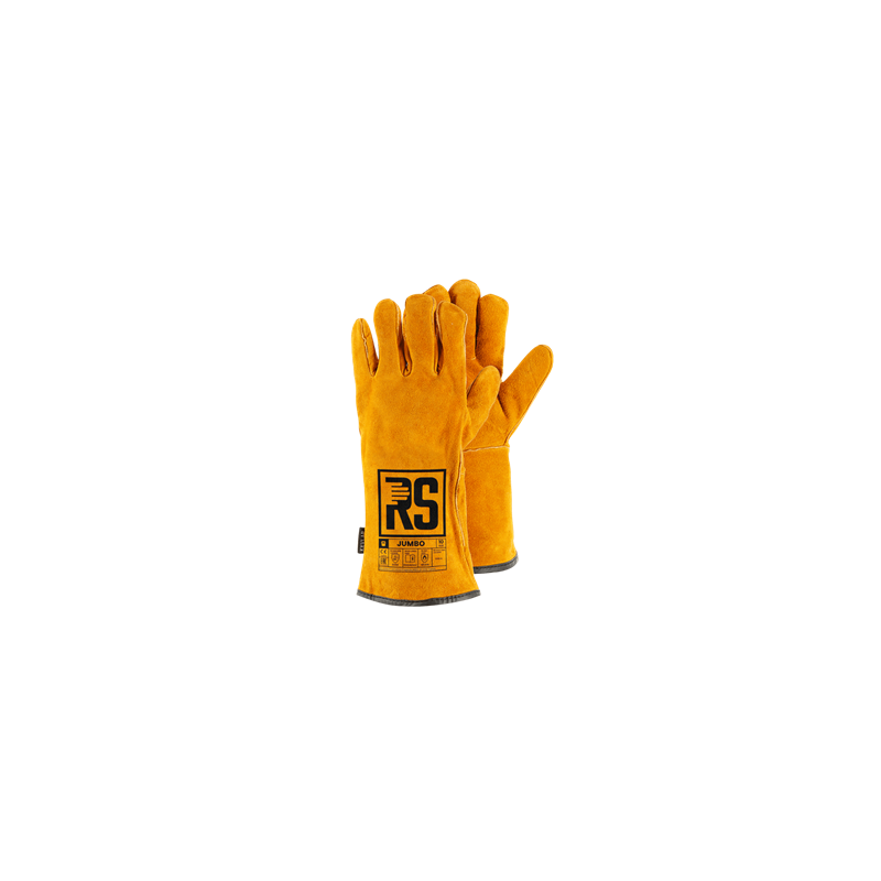Rękawice spawalnicze z dwoiny bydlęcej RS JUMBO