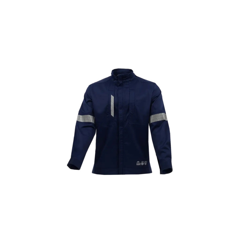 Bluza antyelektrostatyczna Sara Piorun Flex 1-04-155-22-00, granatowa