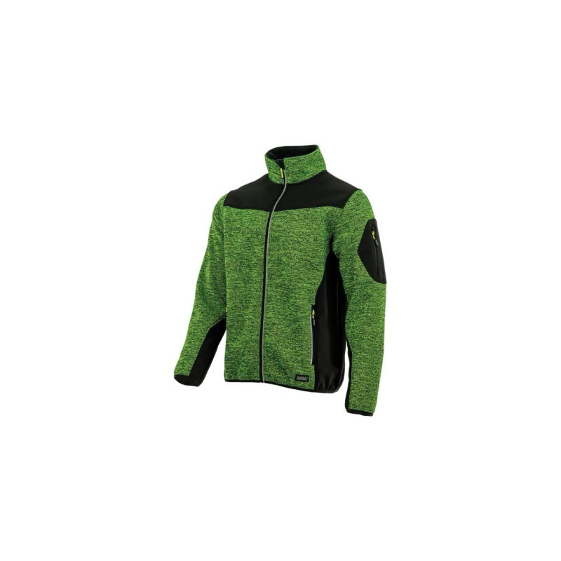 Bluza Sara Comfort Plus 1-65-620-27-25, żółto odblaskowa-czarna