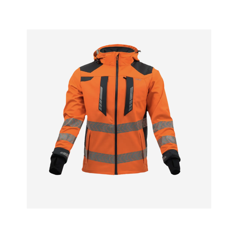 softshell-ostrzegawczy-sara-drogowiec-comfort-1-13-870-36-26-pomaranczowo-grafitowy