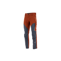 Spodnie do pasa Sara LIGHTFLEX 1-05-515-49-26, ceglasty-grafitowy