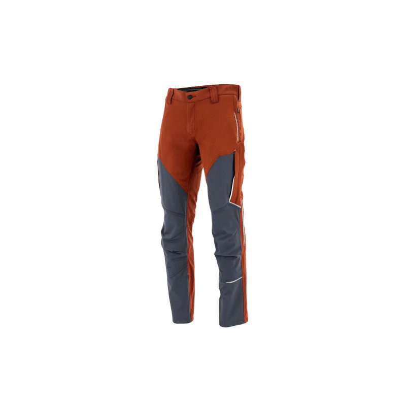 Spodnie do pasa Sara LIGHTFLEX 1-05-515-49-26, ceglasty-grafitowy